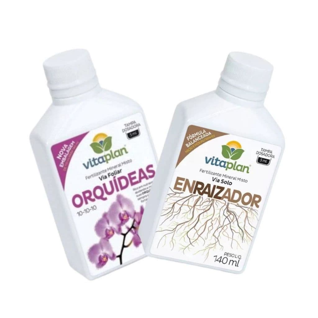 Fertilizante Orquideas + Enraizador 140ml VITAPLAN