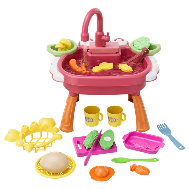 Lava-louças de brinquedo – diversão e aprendizado com cores vibrantes! 6902