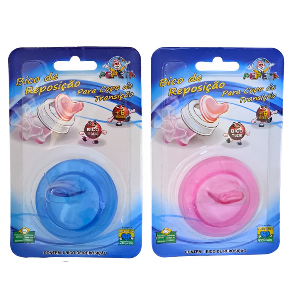 Bico de Reposição Macio Flexível para Copo de Transição - +6 Meses