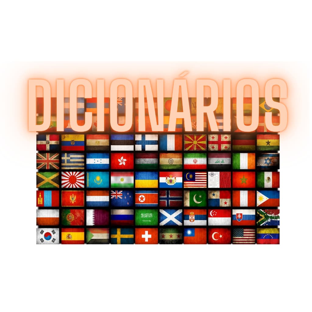 Dicionários Inglês Espanhol Francês Italiano Japonês Português e outros