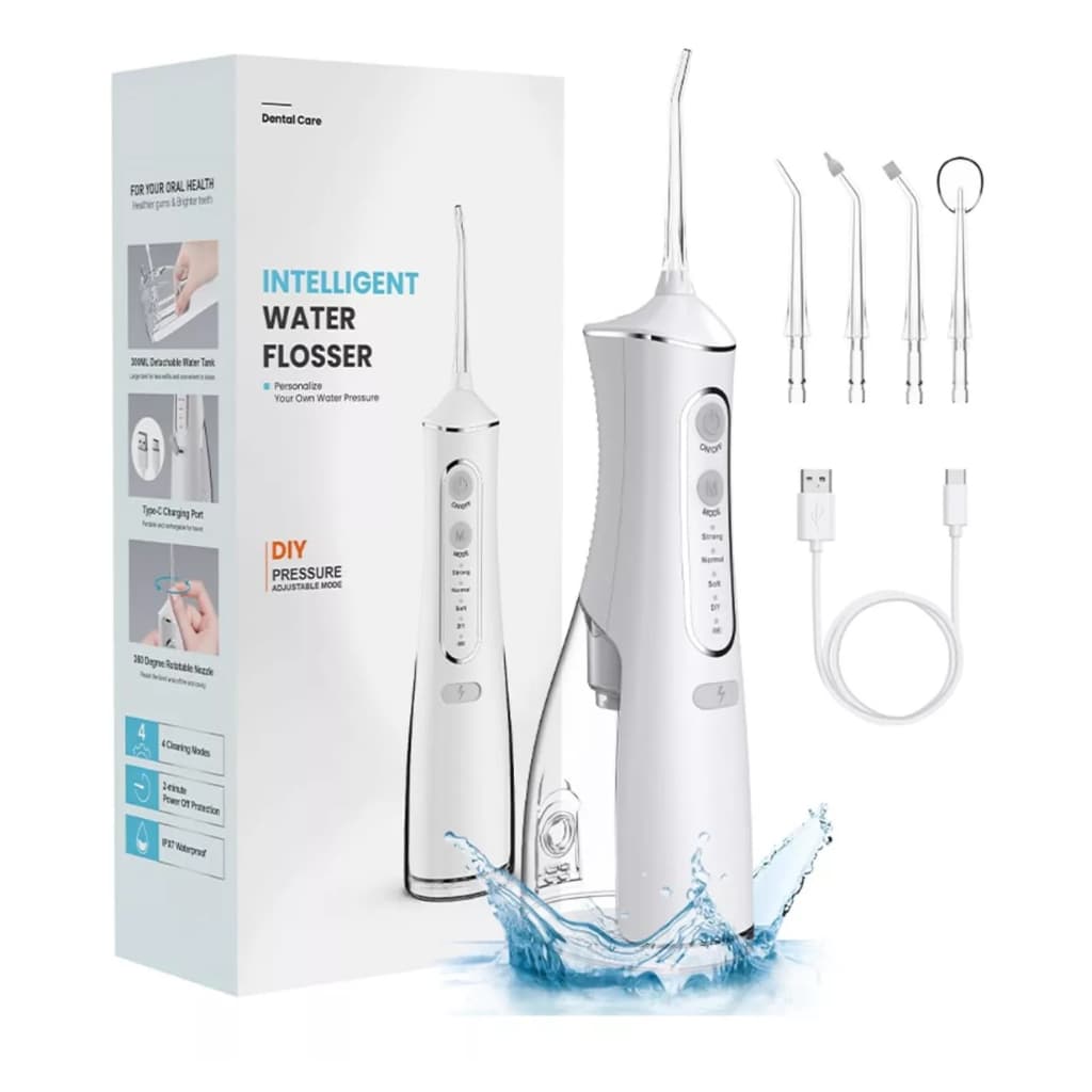 Irrigador Oral Elétrico Potente Jato D Água Limpador Dental Bucal