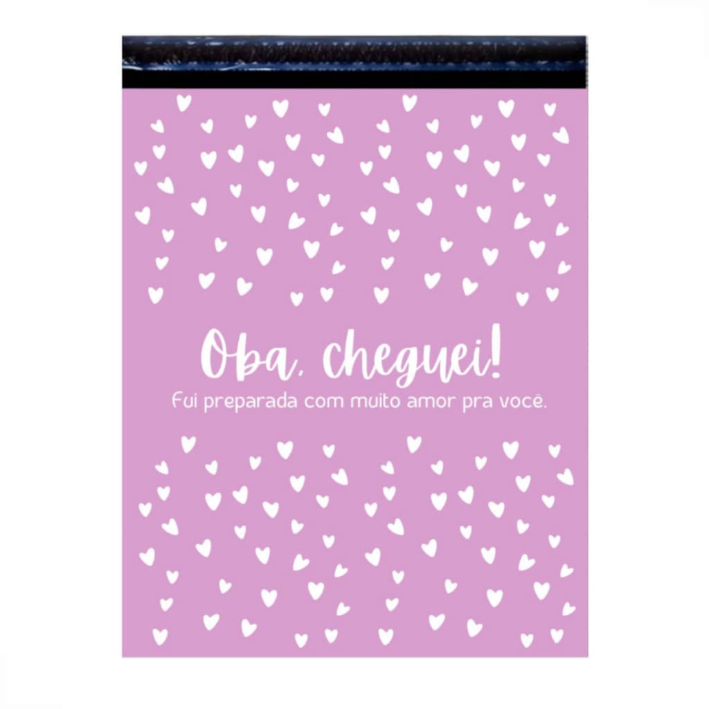 Saco Correio com Logo Personalizado Oba Cheguei