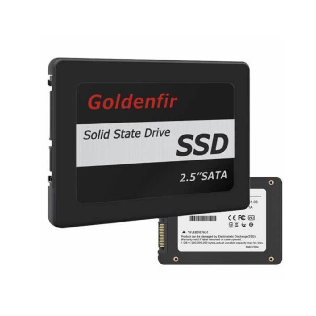 Hd Ssd Disco Sólido Interno Ssd Goldenfir 128gb Cor Preto