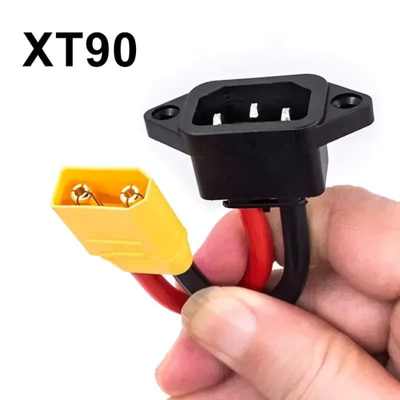 Tomada Conector Bicicleta Elétrica 3 Pinos Plug