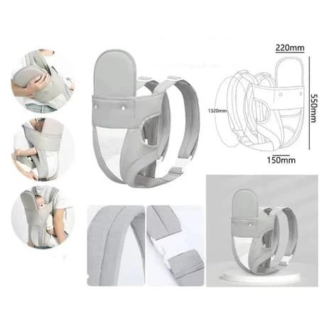 Canguru Carregador de Bebê Ergonômico 0-20Kg 36 meses