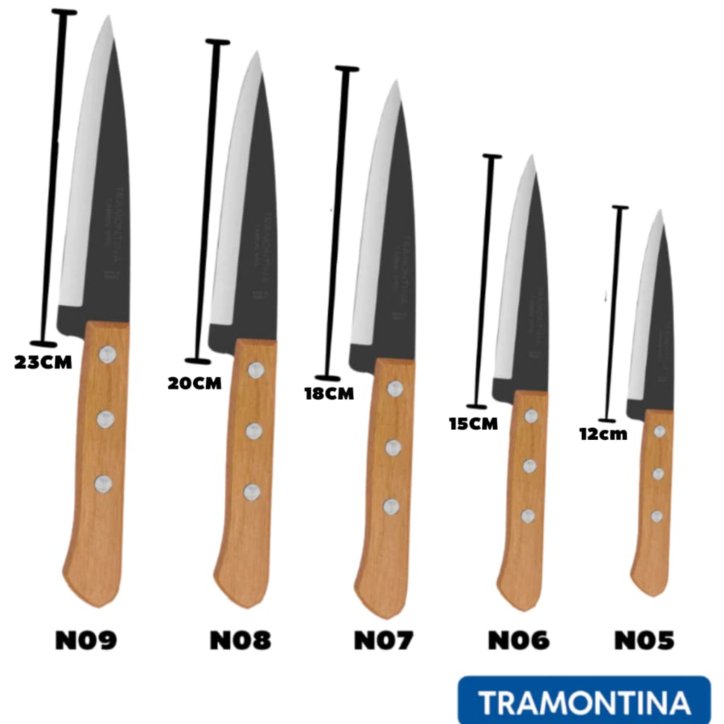 Faca Aço Carbono Peixeira Tramontina