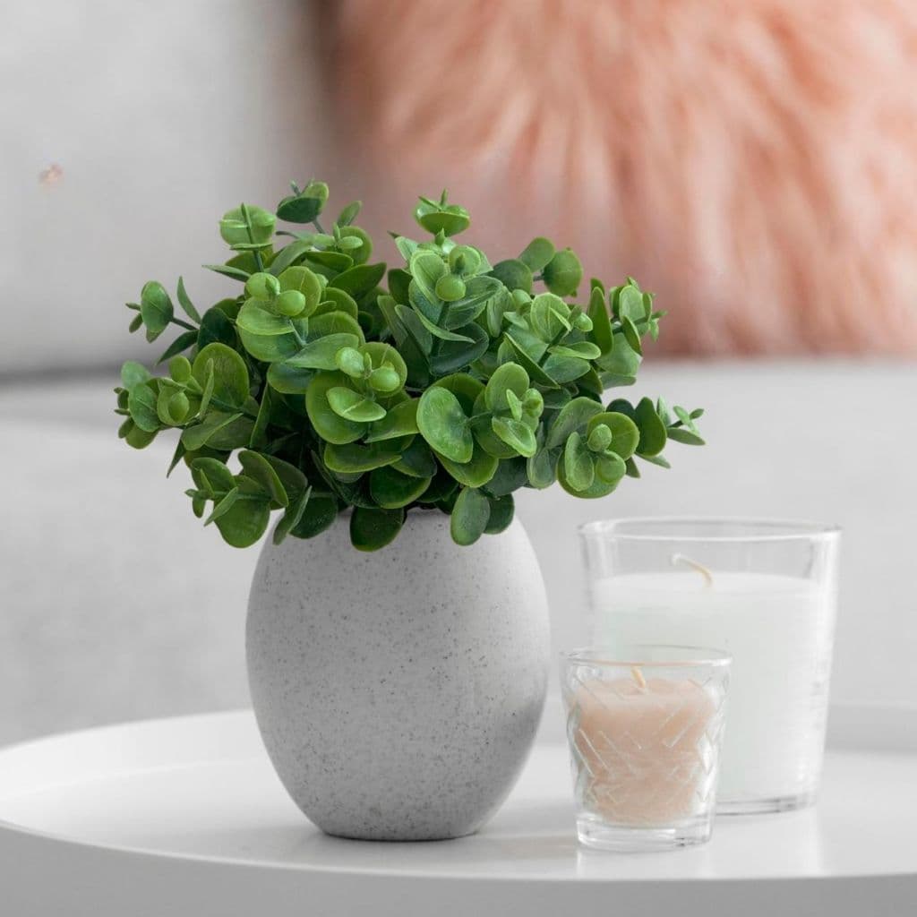 Mini Plantas Artificiais Realistas Buquê de Picks para Personalizar Lembrancinhas e Decorações