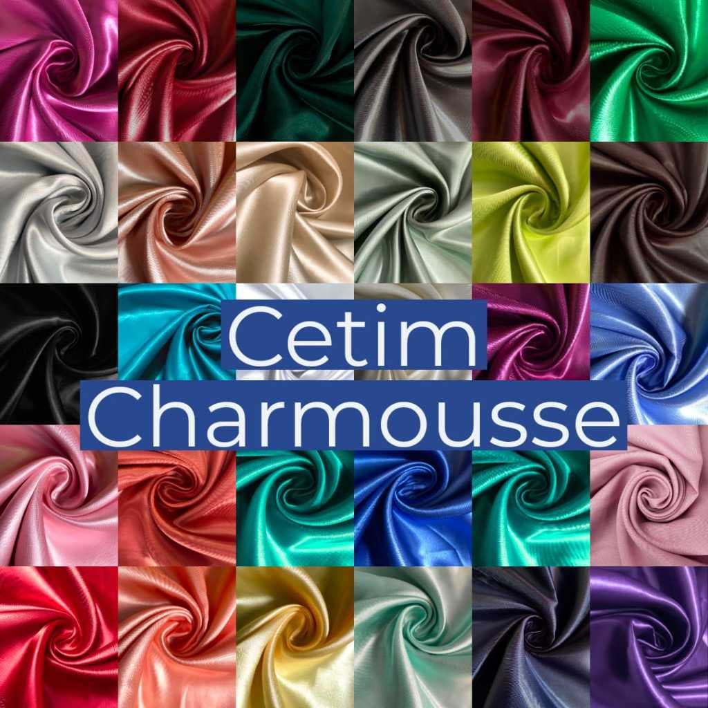 3 METROS TECIDO CETIM CHARMOUSSE (3M X 1,50M)