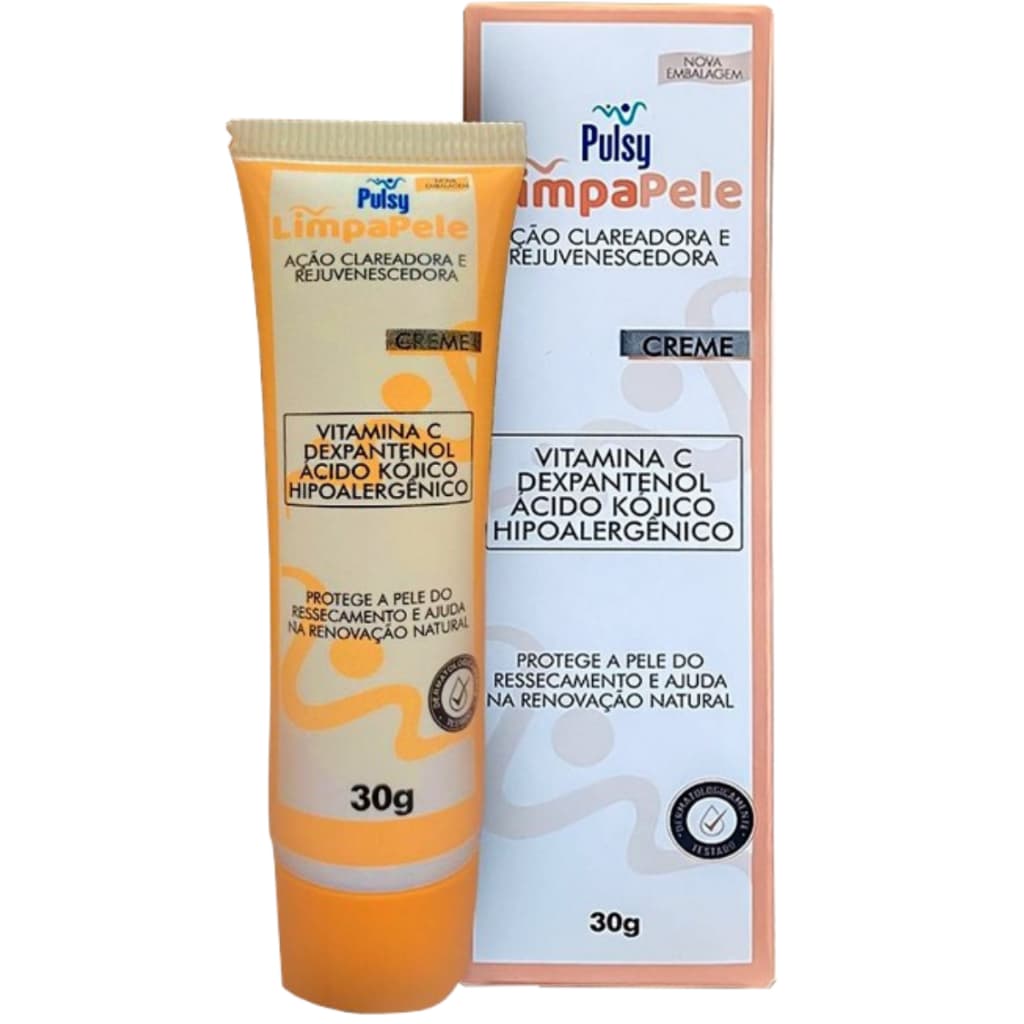 Limpa Pele Creme 30g Pulsy