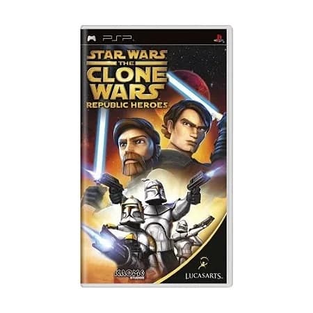 PSP star wars the clone wars republic heroes Playstation Original