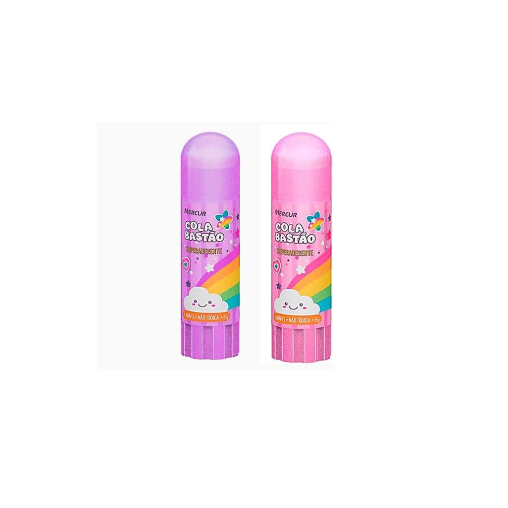 Cola Bastão Superaderente 15g Cores Mágicas - Mercur