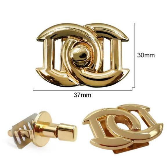 Fecho para Bolsa - 30mm x 37mm - RO.151499