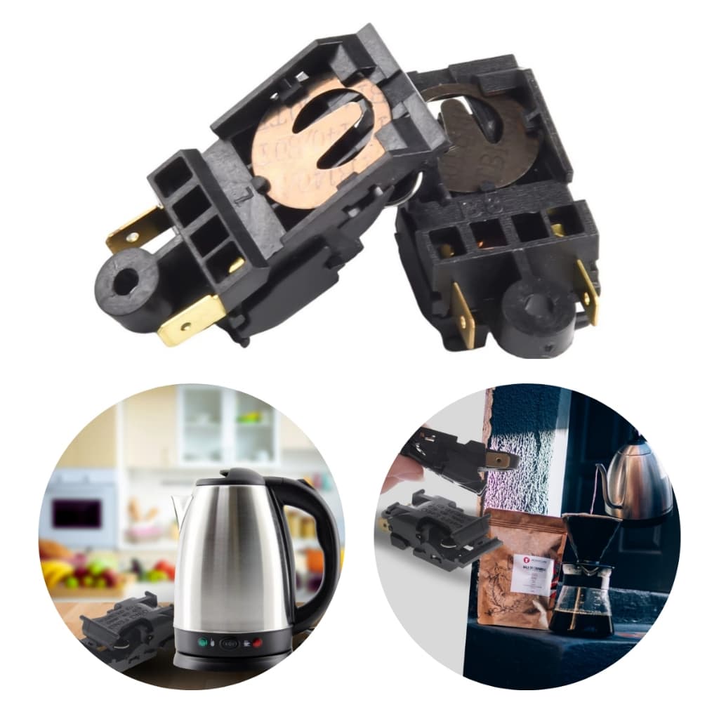 kit 2 Interruptores jarra elétrica chaleira 16A 250V