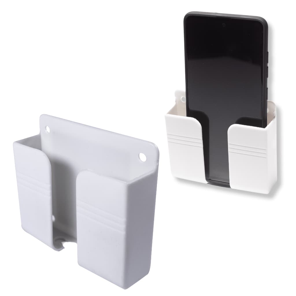 Suporte de Celular e Controle de Parede Universal Organizador Multiuso Com Adesivo - Kit com 1, 2, 4 ou 10 Unidades