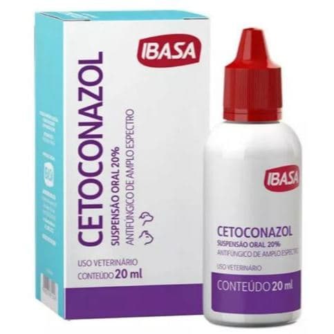 Cetoconazol Suspensão Oral 20% Ibasa 20ml