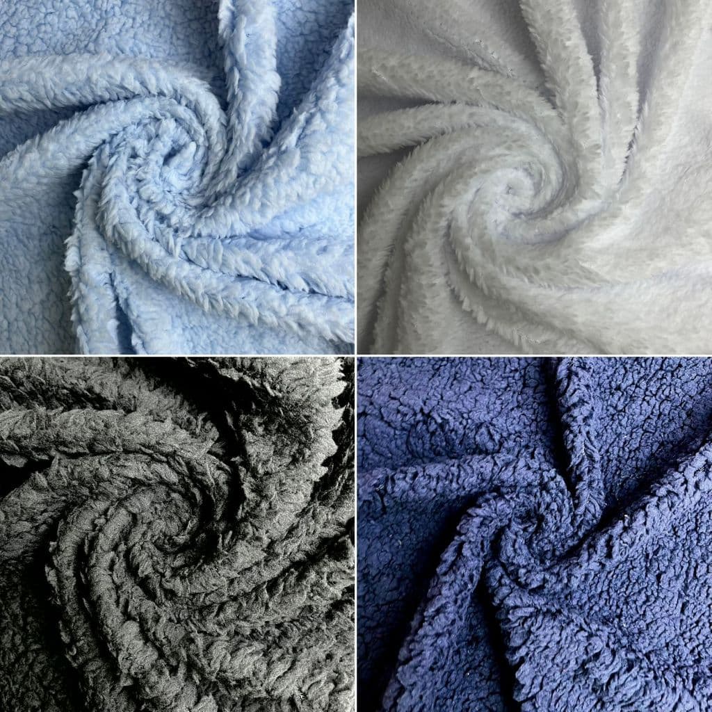Tecido Carapinha Sherpa Teddy Lã Peluciada Pele Carneiro 1,60m Poliéster Macio Quentinho