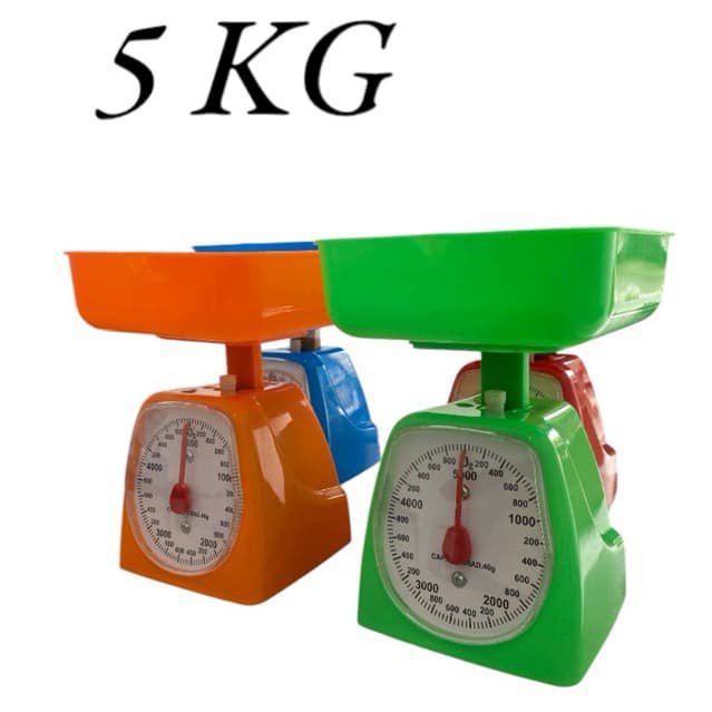 Balança De Cozinha 5 kg Manual Com Visor Digital