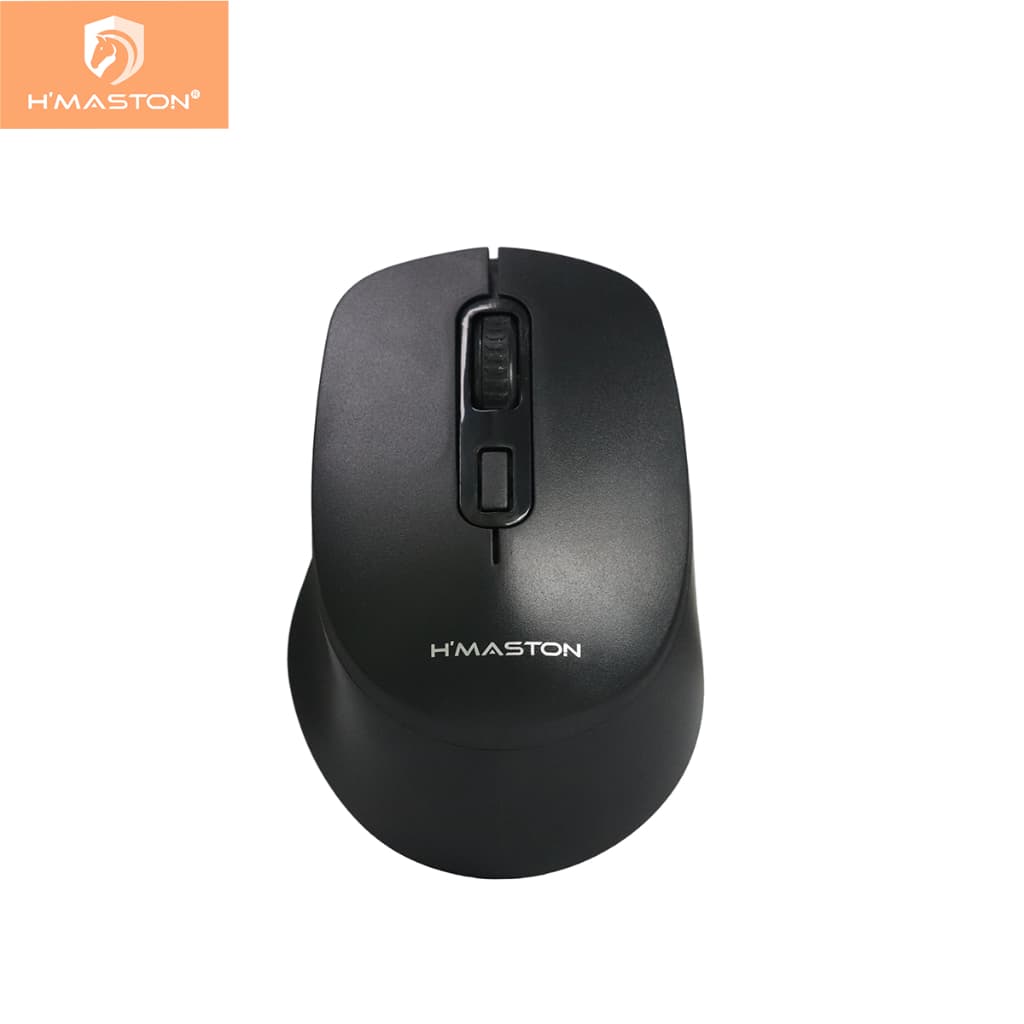 H'maston MS05 Mouse Luminoso Sem Fio 2.4Ghz Mouse Bluetooth 5.2 Mac Ergonômico