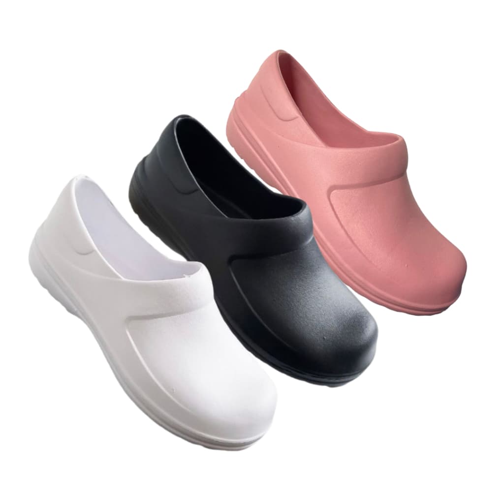 Sapato Fechado Enfermagem Yvate Unissex Confortável Leve