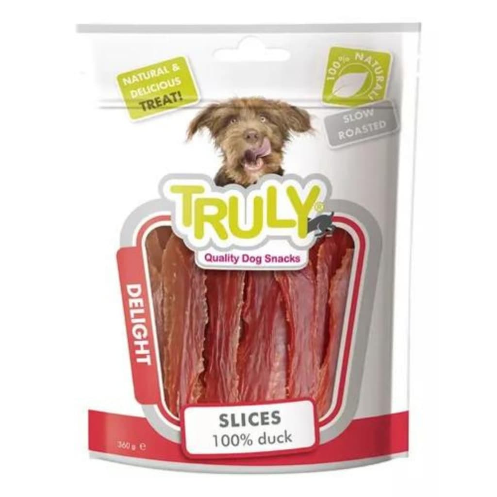 Truly Petisco Delight Para Cães Fatias De Pato 360g