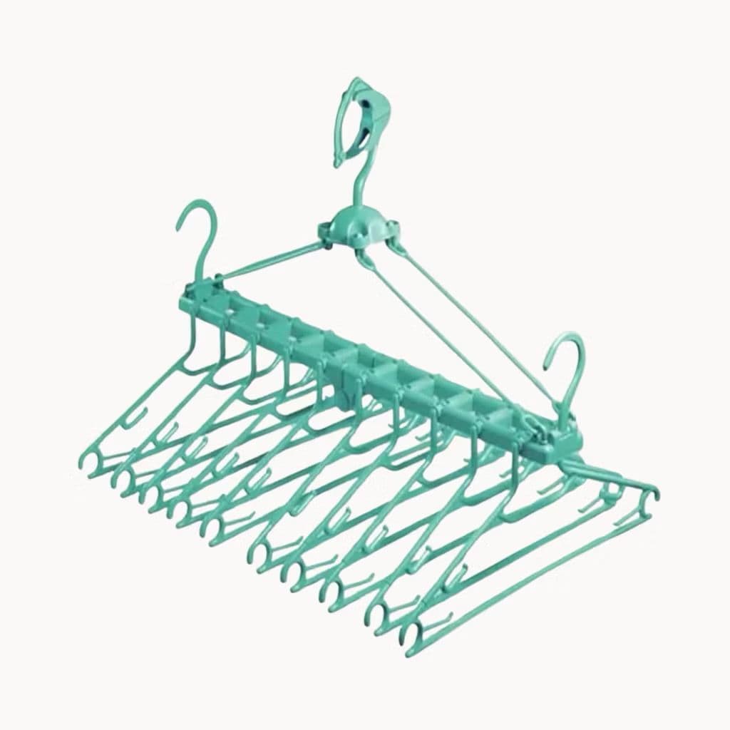 Varal cabideiro Reforçado com 10 cabides