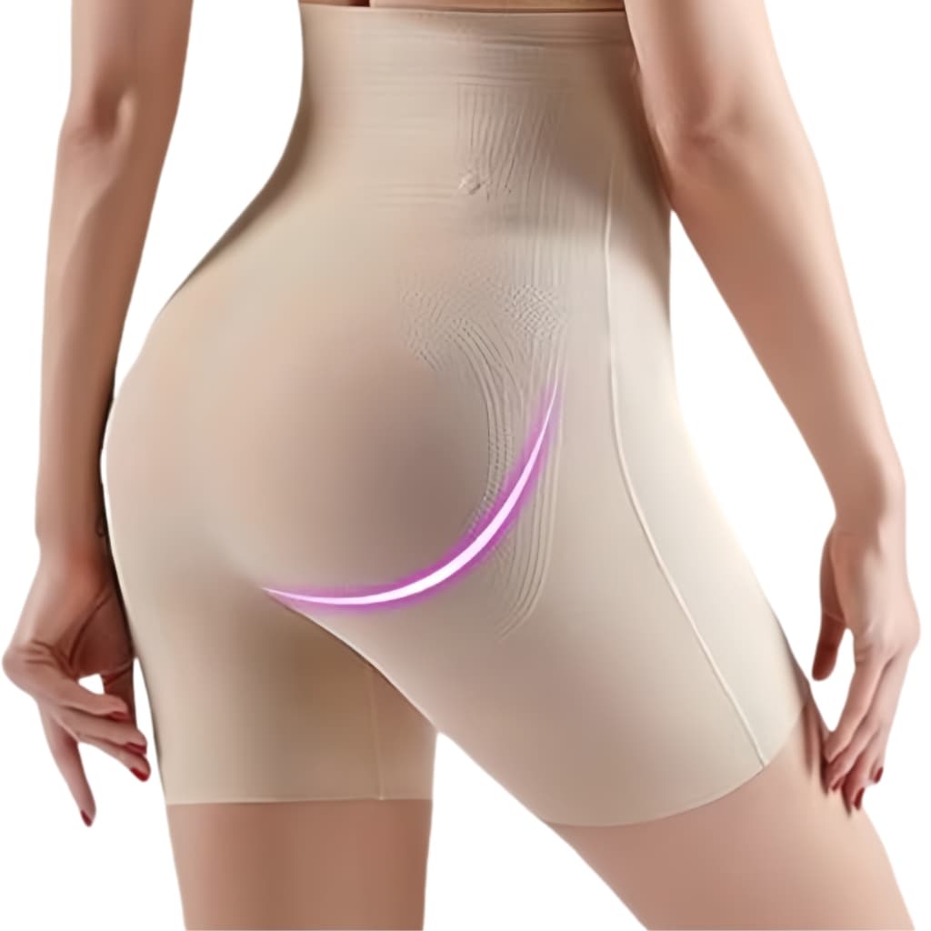 Z&D Lingerie Shorts Cinta  Modelador Sem Costura  Para Auxilio de Perda de Barriga 863