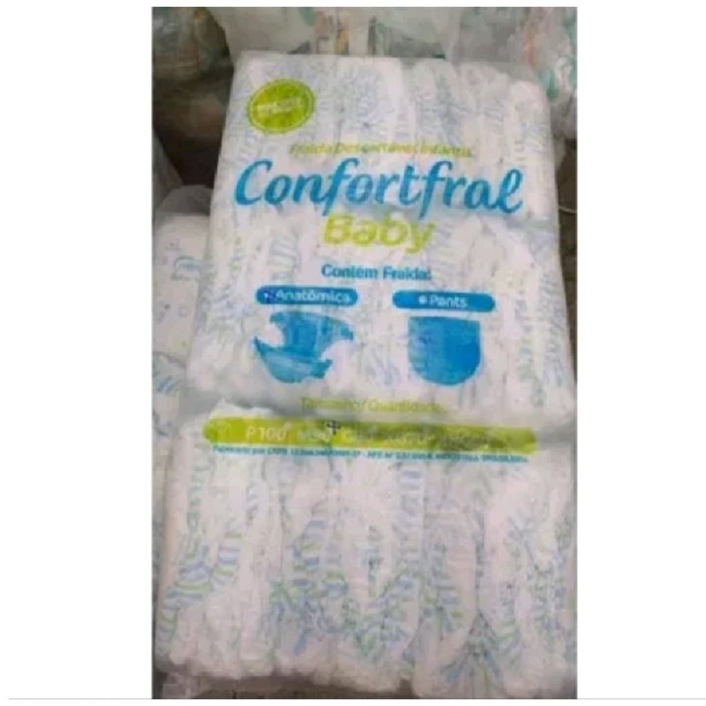 FRALDA INFANTIL CONFORTFRAL 2 LINHA PACOTAO