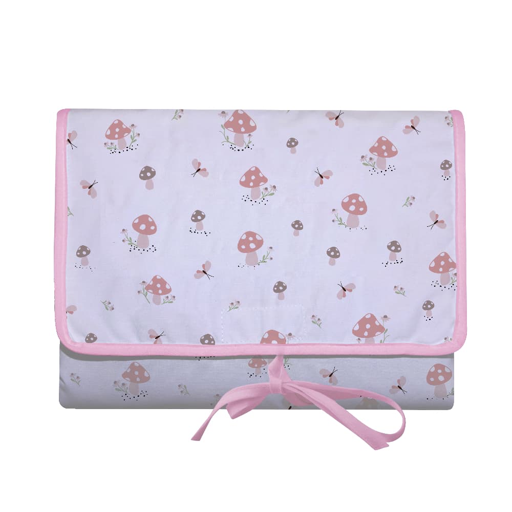 Trocador E Porta Fraldas Portátil Estampado - Papi Baby