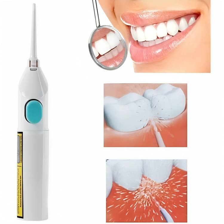 Irrigador Oral Power Floss Limpeza Profunda Dente Aparelho Fio Dental Oferta