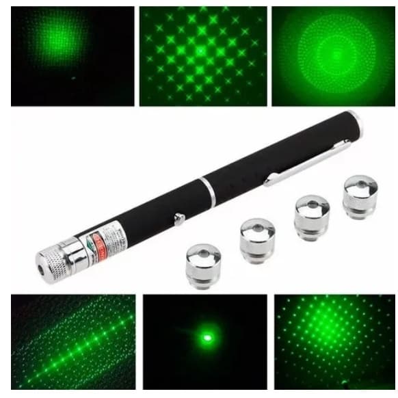 Caneta Laser Verde Ultra Forte Alcance 100km A Prova D'agua