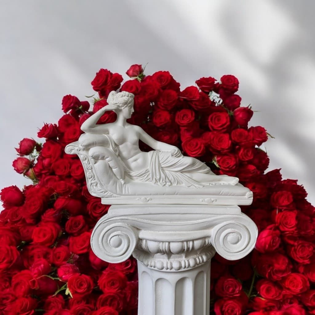 Estátua Escultura Feminina Grega Romana Vênus 33 Cm Luxo