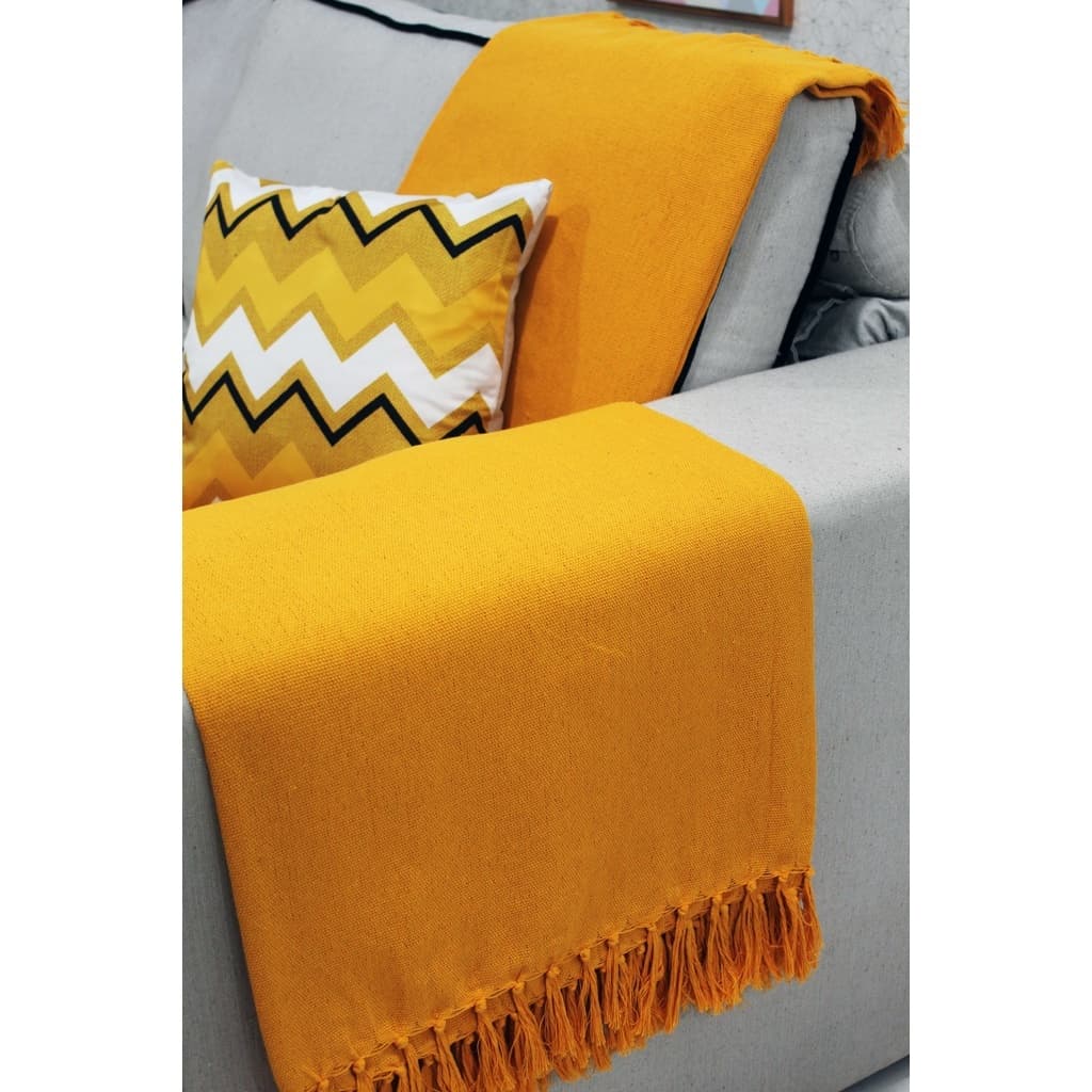 Manta Para Sofá 2,20x1,50 Decoração Promoção Com Nó nas pontas *Imperdivel*