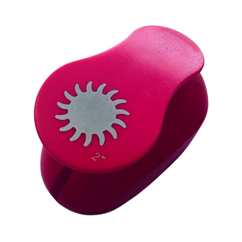 Furador de Papel e EVA de 5cm Sol Escalope Scrapbook