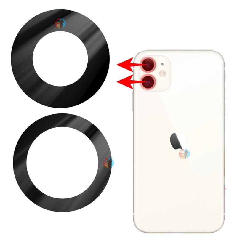 Lente Vidro Câmara Traseira iPhone 11 - Vidrinho da Câmera