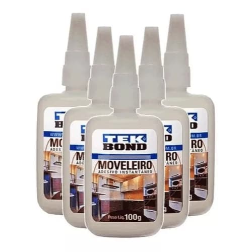 Cola Adesivo Instantâneo Tekbond Moveleiro 100g - 1 UNIDADE