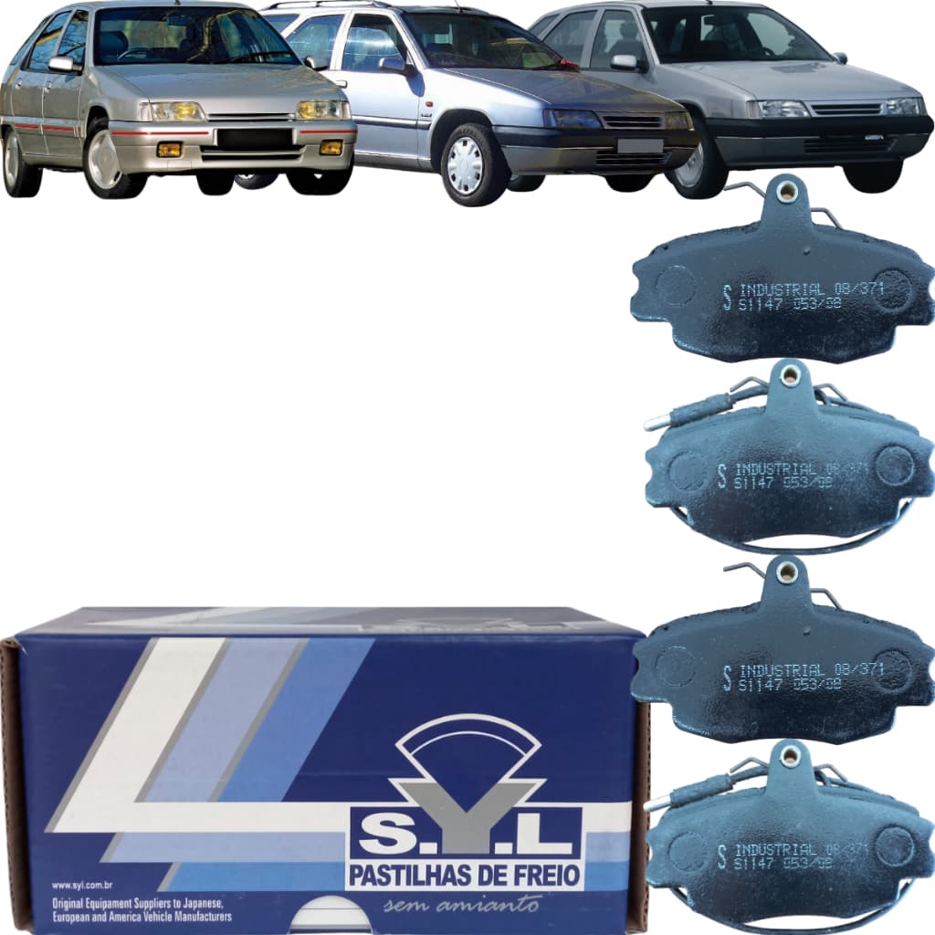 Pastilha de Freio Dianteira SYL ZX Aura Furio Break Volcane