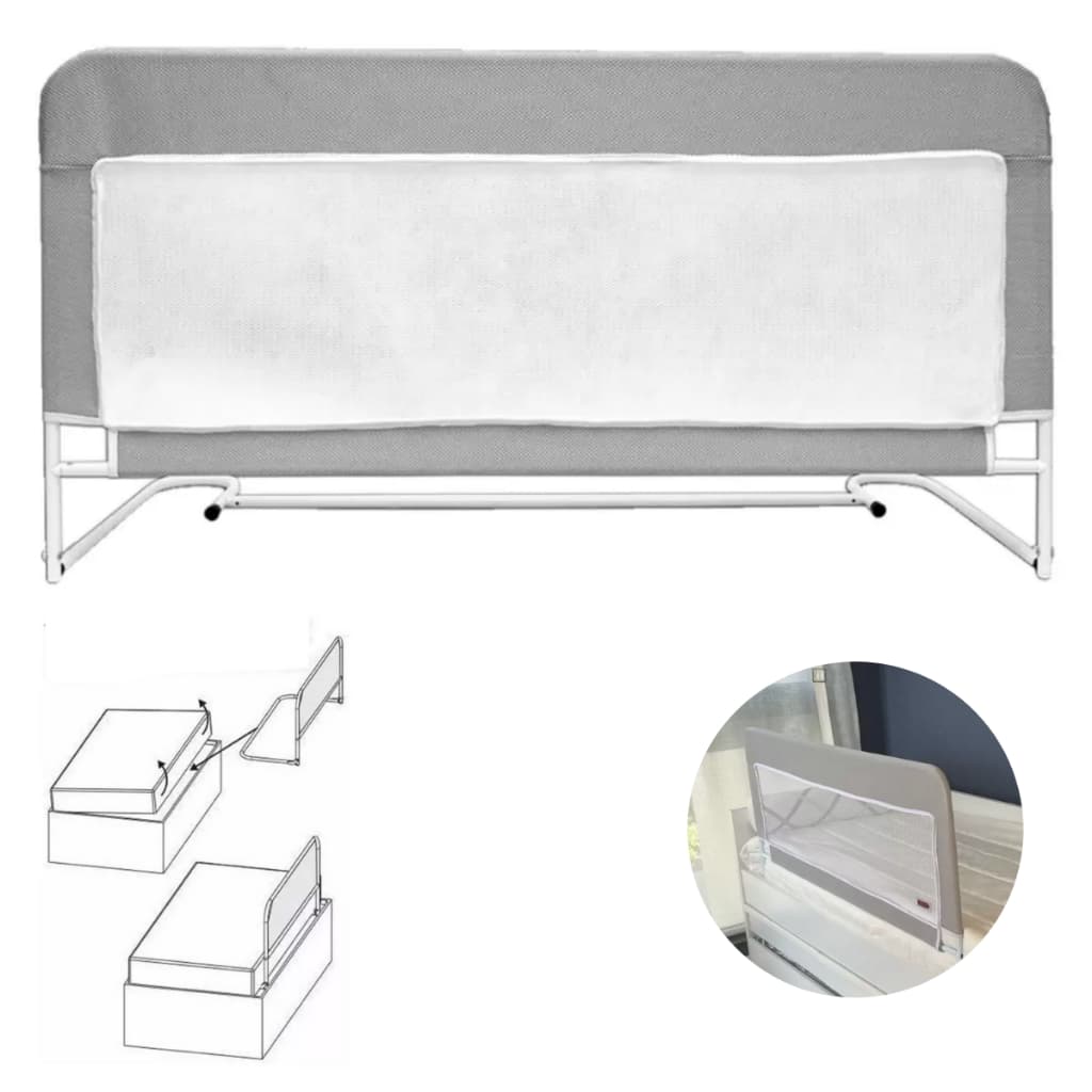 Grade Proteção para Cama Alta Premium Bebe Idoso 120x60cm
