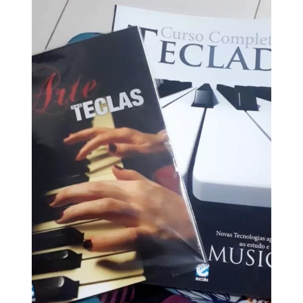 Aprenda Tocar Teclado / Curso Completo / Livro Estudar