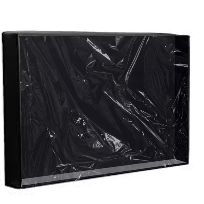 Capa para monitor 24 polegadas com frente transparente