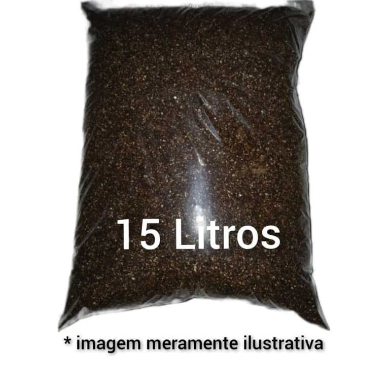 15 Litros Fibra de Coco TRITURADA  (PÓ DE COCO)