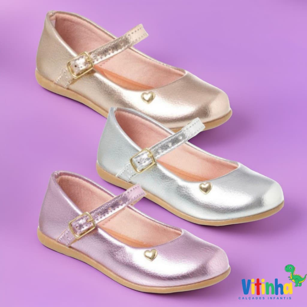 Sapatilha Infantil Bebê Menina Feminina Boneca Barato Promoção