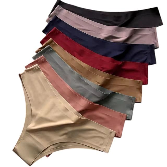 Kit Calcinhas Confortável Sem Costura Leve Poliamida