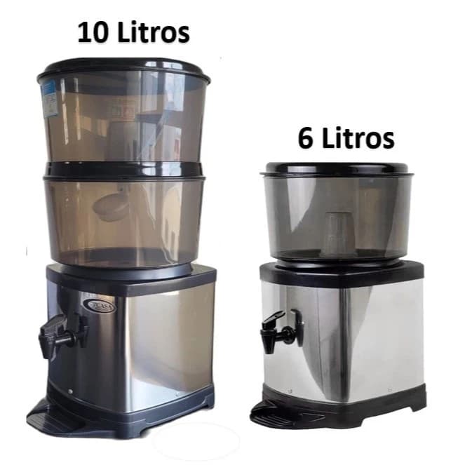 Bebedouro Para Agua Filtro Para Agua Inox Com Base De Barro