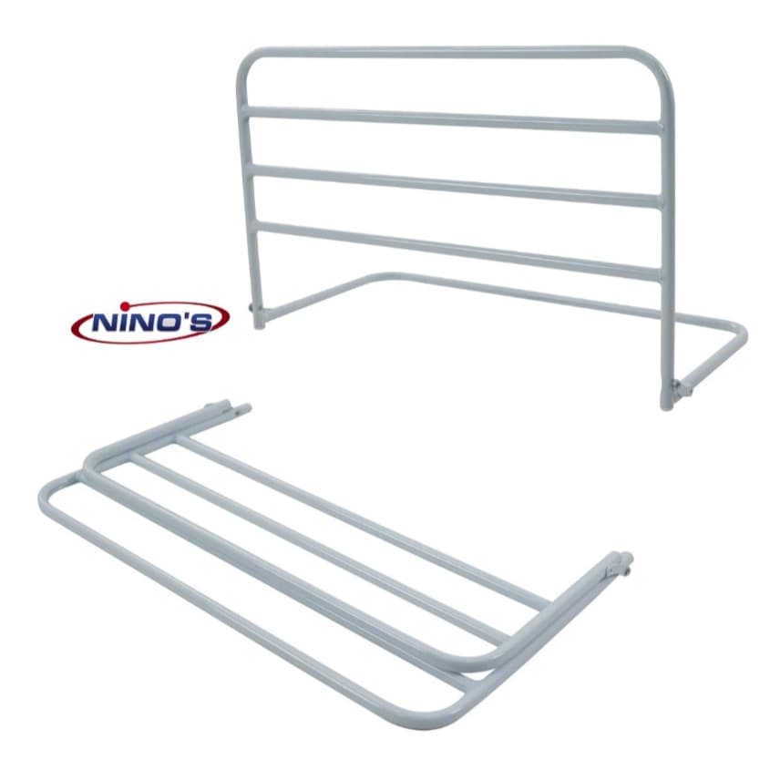 Grade De Proteção Para Cama - 100% Aço - 68 X 41 Ninos - Branca