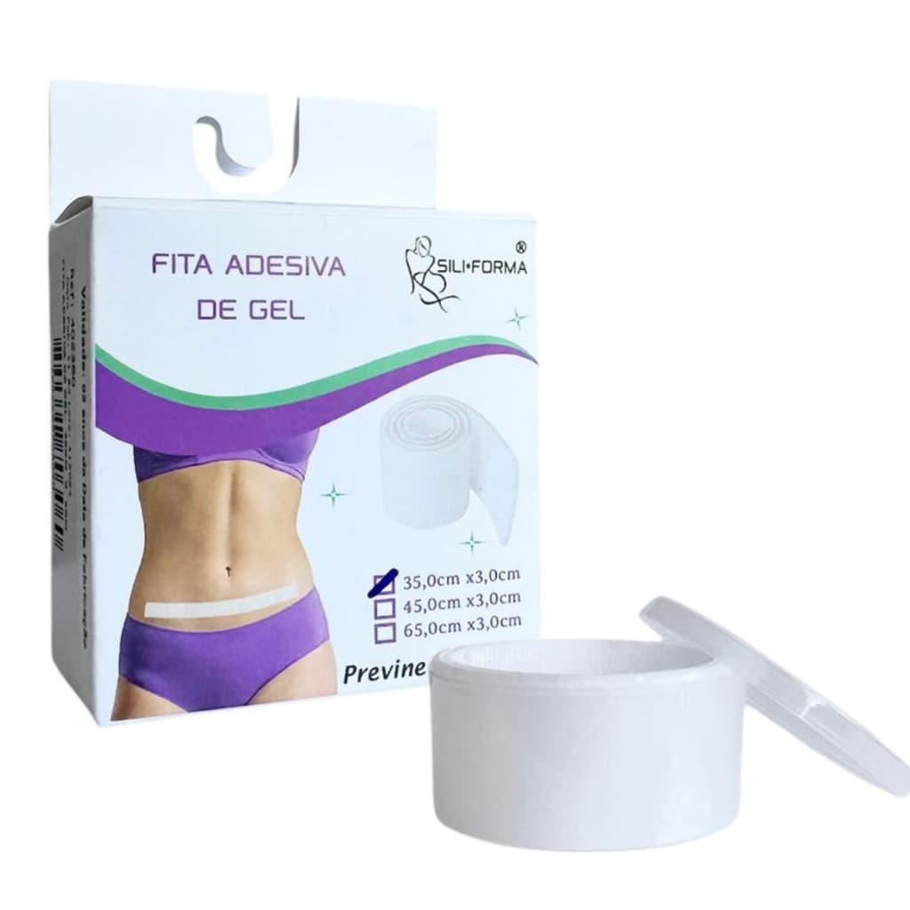 Fita De Silicone Cicatriz Hipertróficas Queloide 35X3 CM Envio 24h