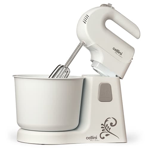 Batedeira Cellini Maxi Deluxe 300W 4 Velocidades Branco