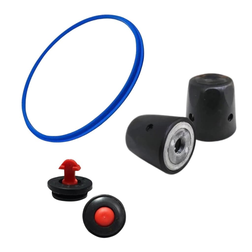 Kit Completo Para Panela de Pressão Borracha Silicone 7 l + Peso do Pino + Válvula de Segurança