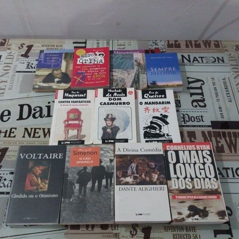 Livros Literatura Clássicos Diversos Edição de Bolso