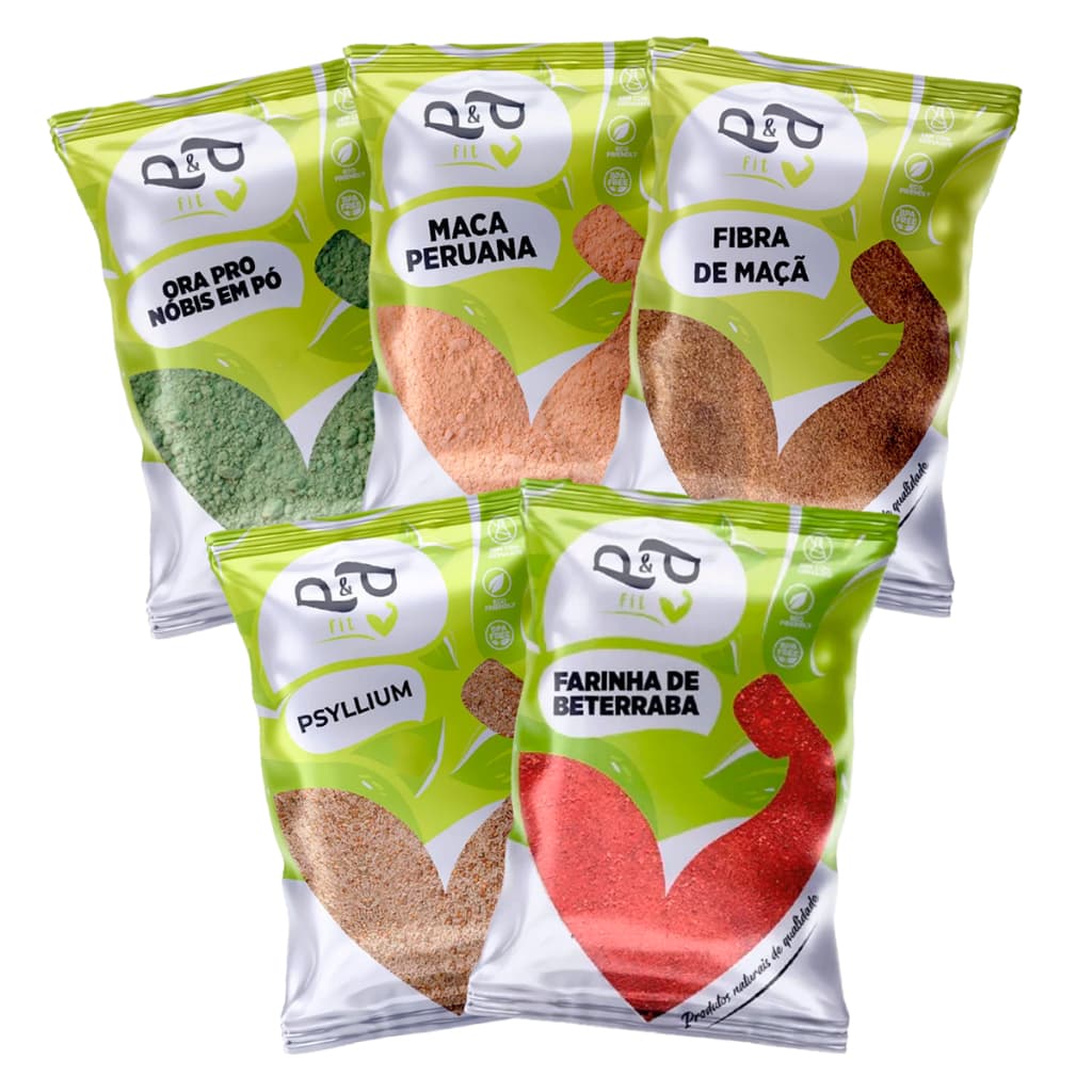 Kit Farinha Funcional para Mulheres com Psyllium