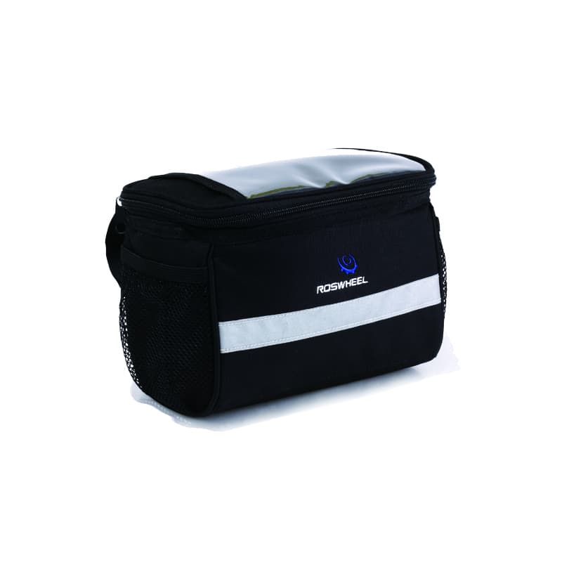 Bolsa dianteira para bicicleta, bolsa de guidão, ROSWHEEL, 20CM - cód.07 OBS.